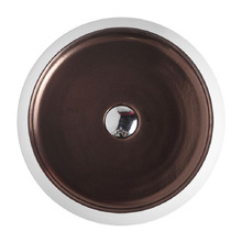 Nueva 410mm Round Counter Top Ceramic Basin